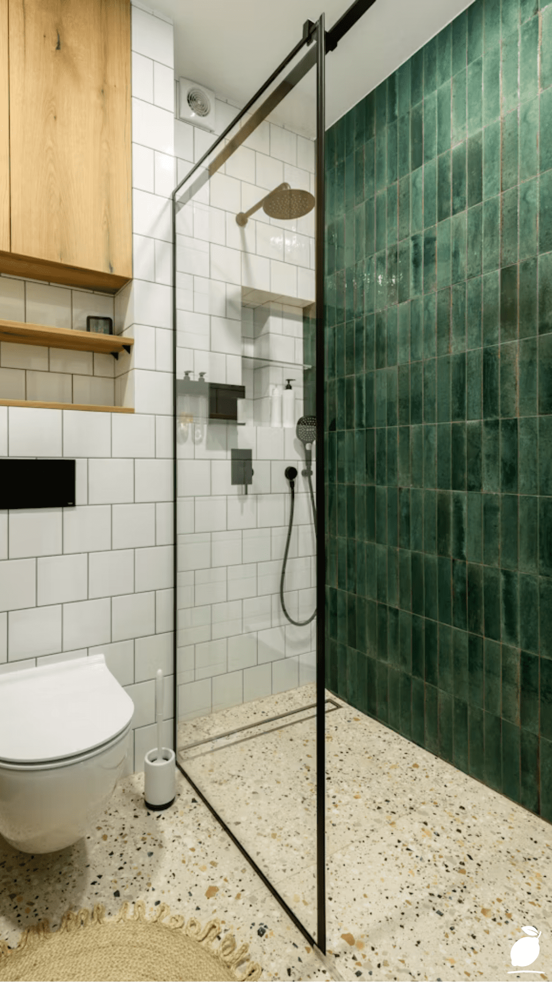 I Styled My Space Using Green Bathroom Ideas