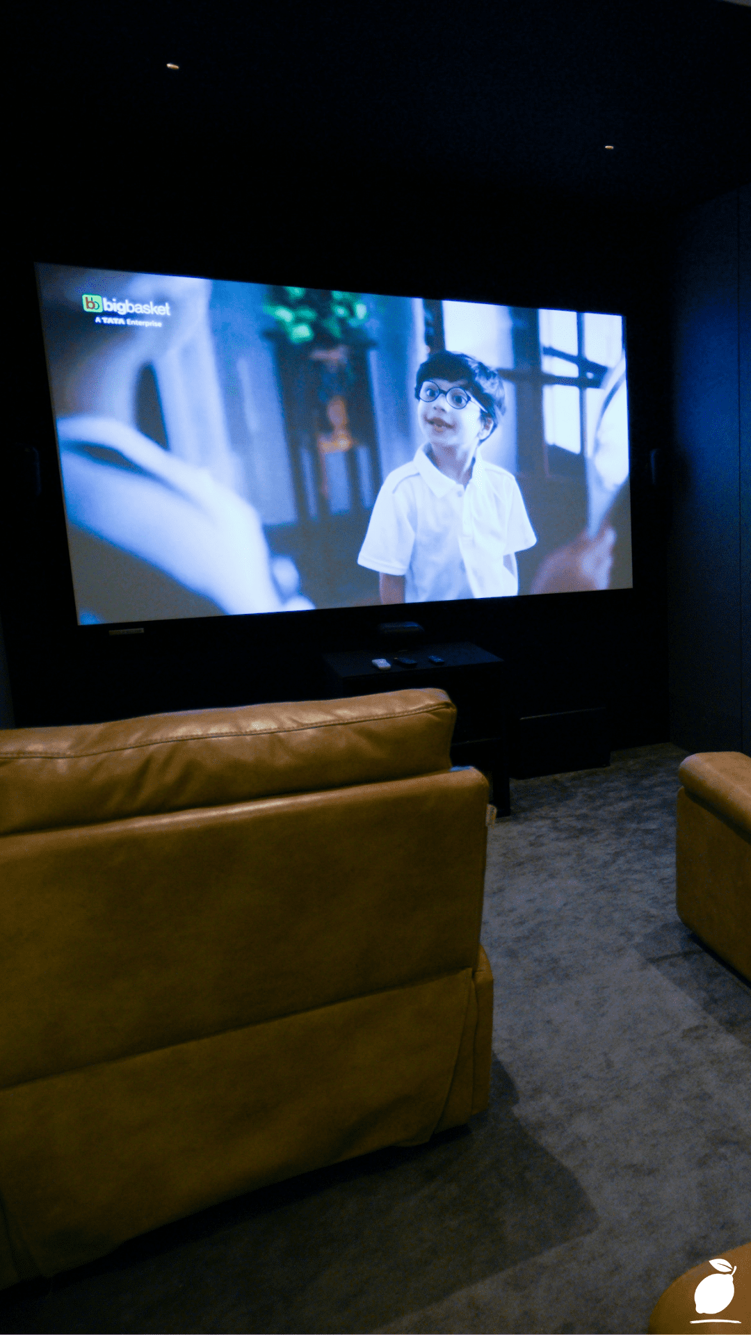 I Used Home Theater Ideas to Create a Movie Night Space