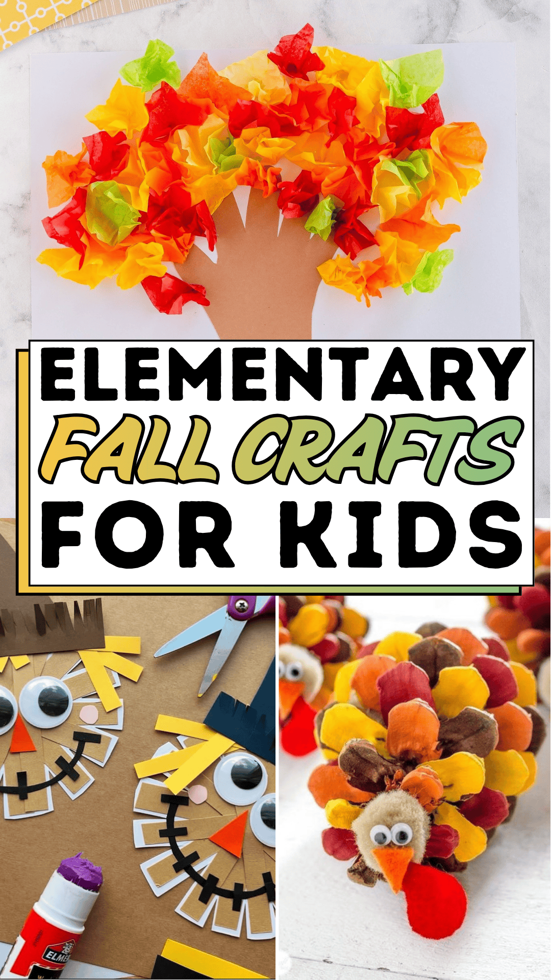 Elementary Fall Crafts for Kids