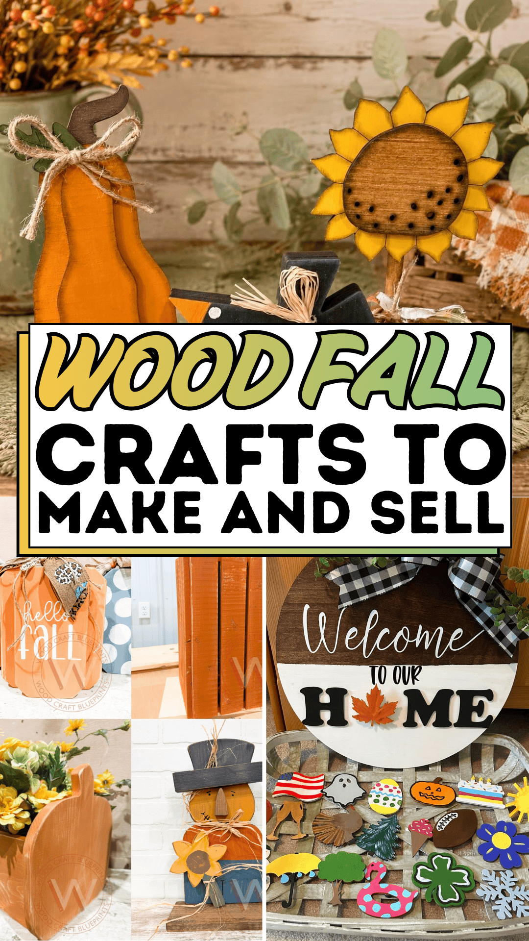 Wood Fall Crafts to Make and Sell