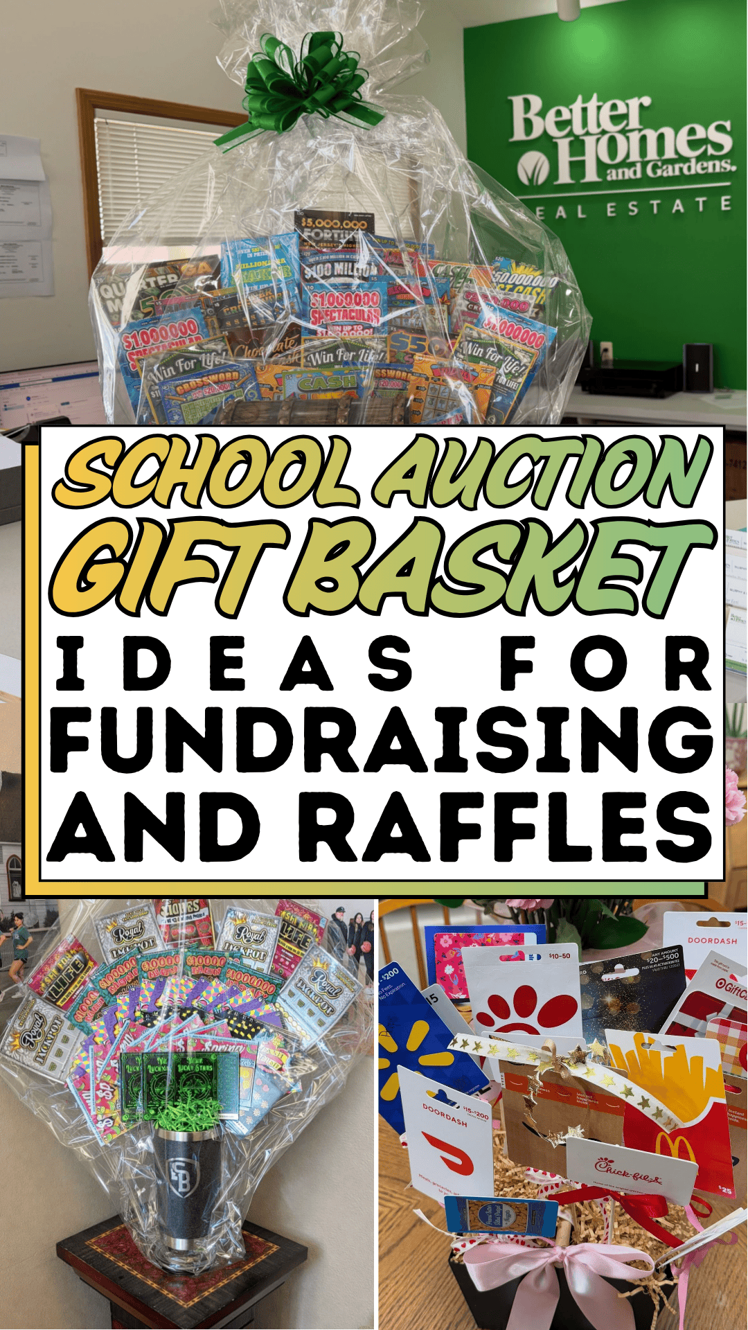 School Auction Gift Basket Ideas for Fundraising and Raffles