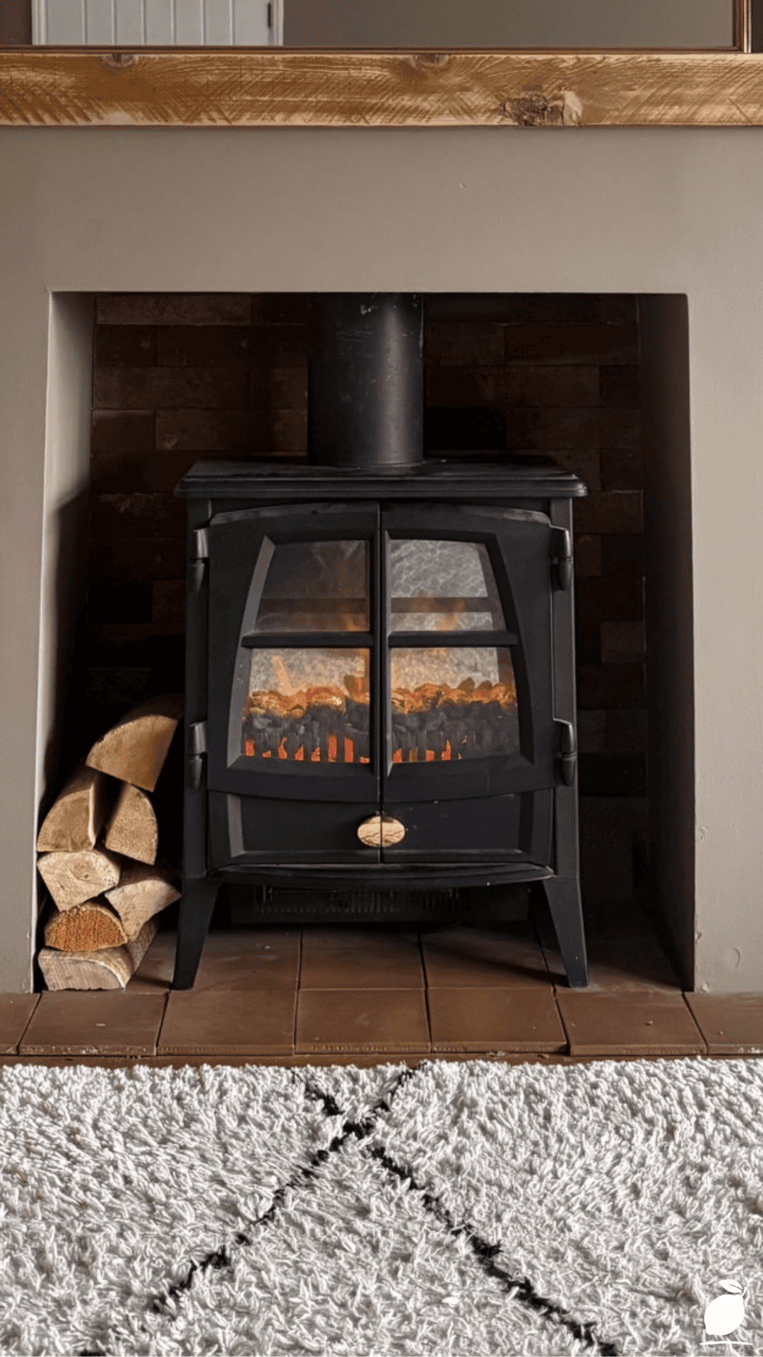 I Fixed My Living Room with Mirror Above Fireplace Mantle Decor