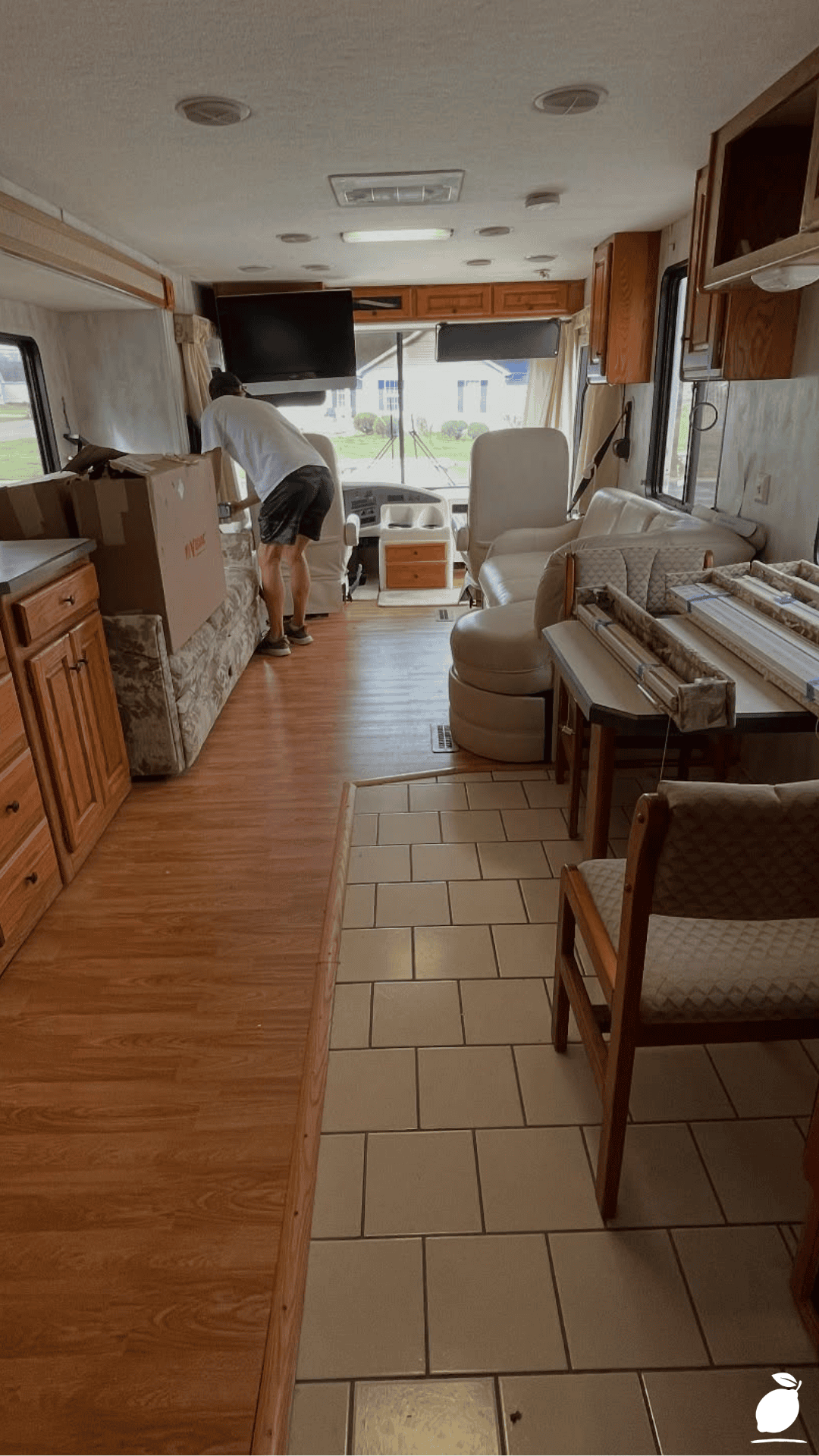 How to Paint The Interior Walls of an Old RV