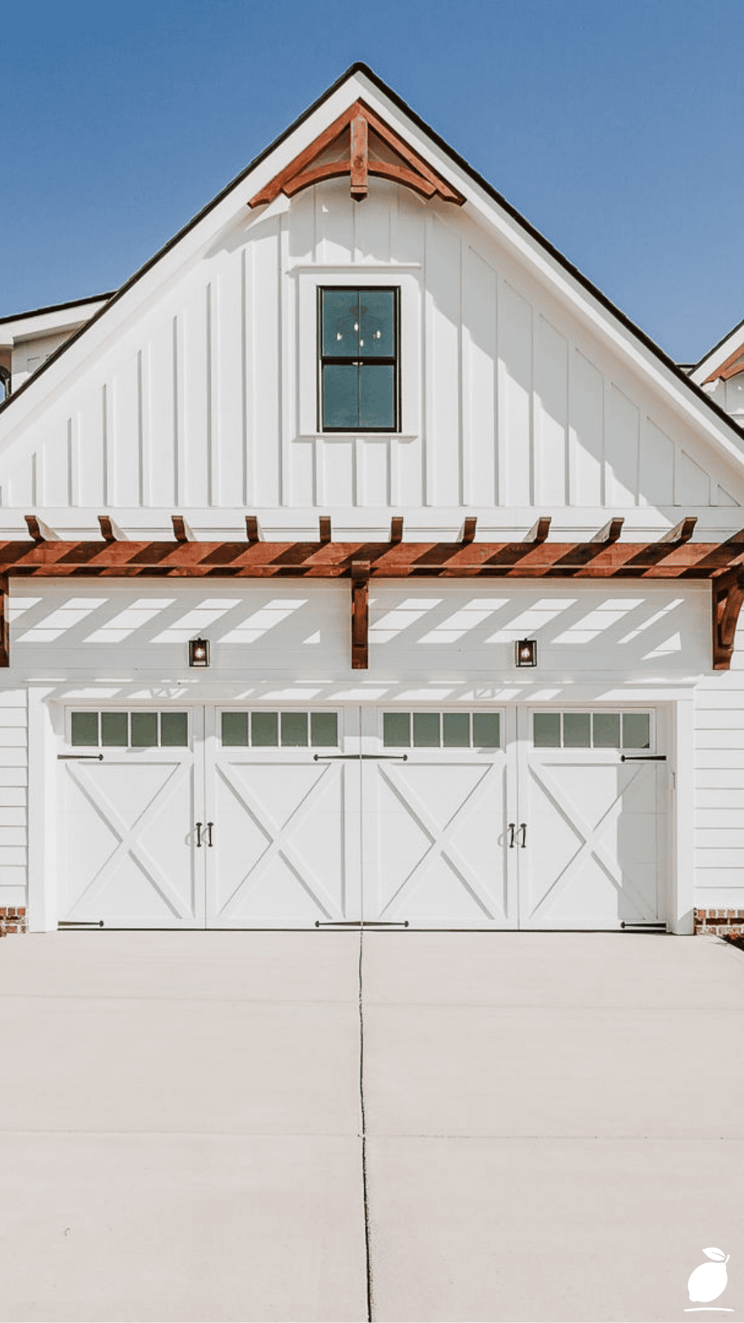 I Fixed My Exterior with Garage Door Ideas With Pergola