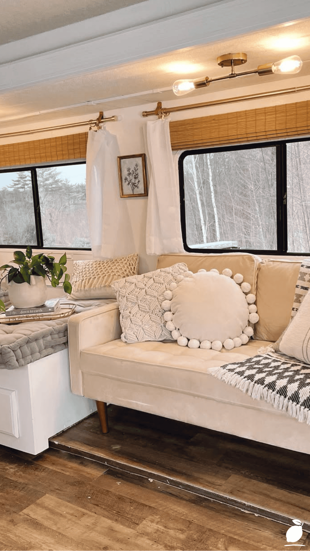 DIY Curtains for RV Travel Trailers