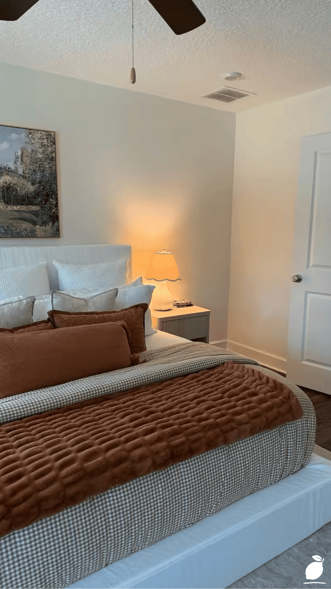 I Fixed My Space with Soft Bedroom Autumn Color Palette