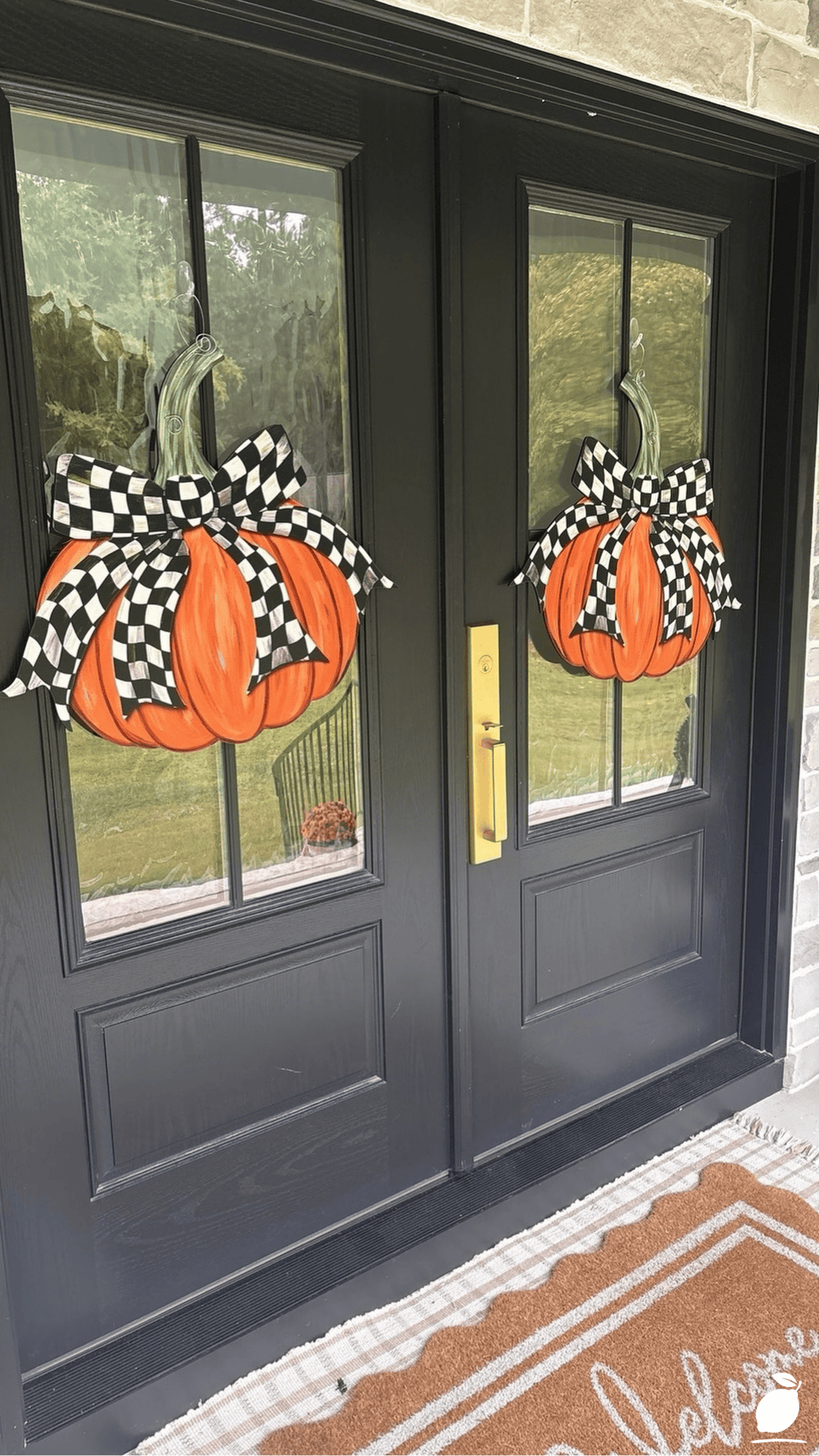 Diy Pumpkin Door Hangers