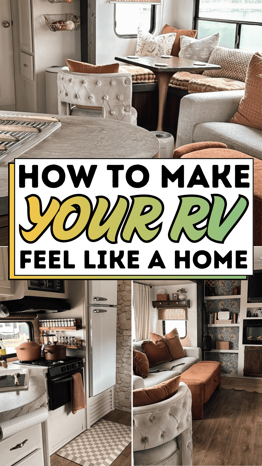 How to Make Your RV Feel Like a Home