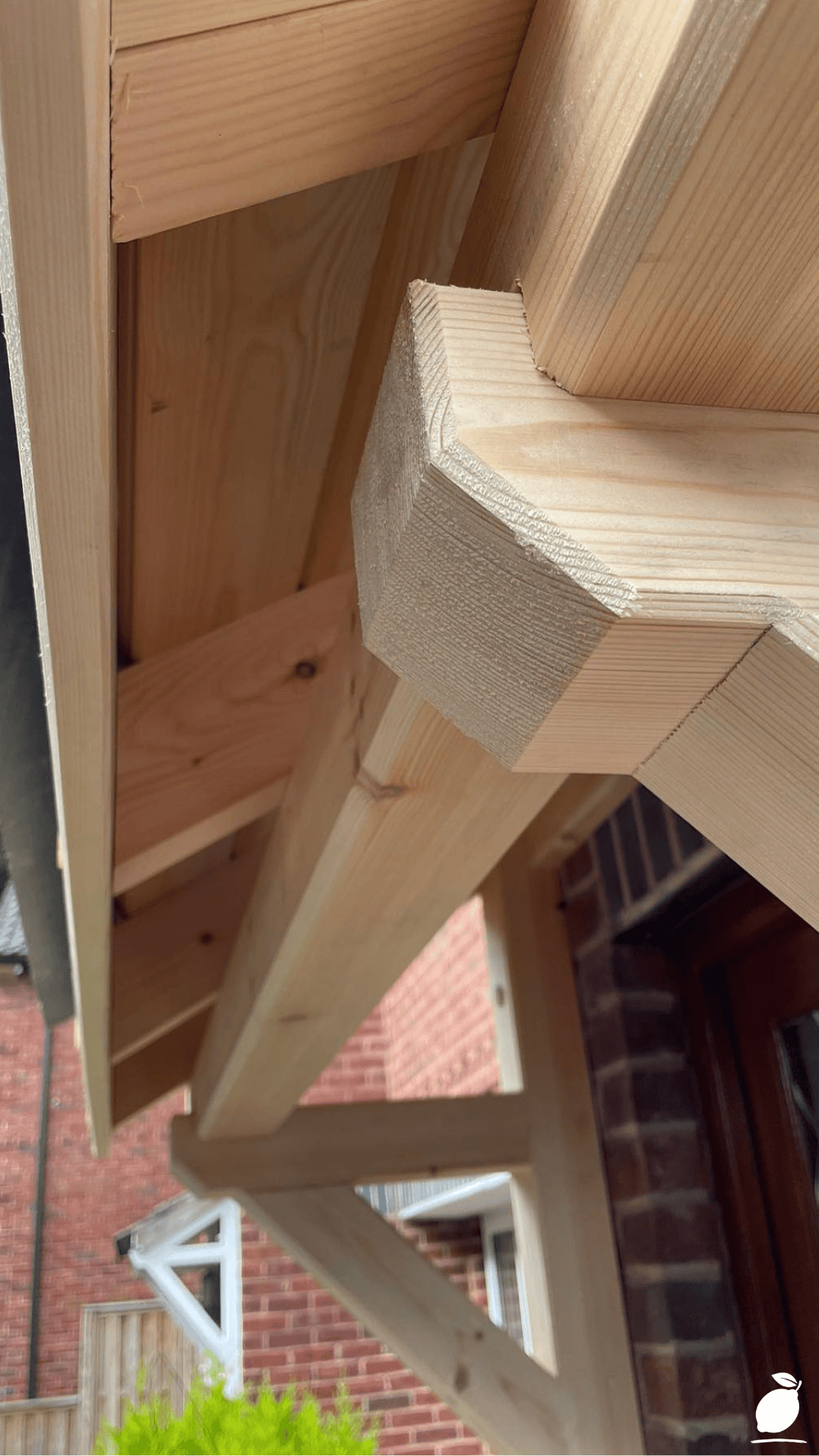 How to Build a Gable Roof Over the Front Door