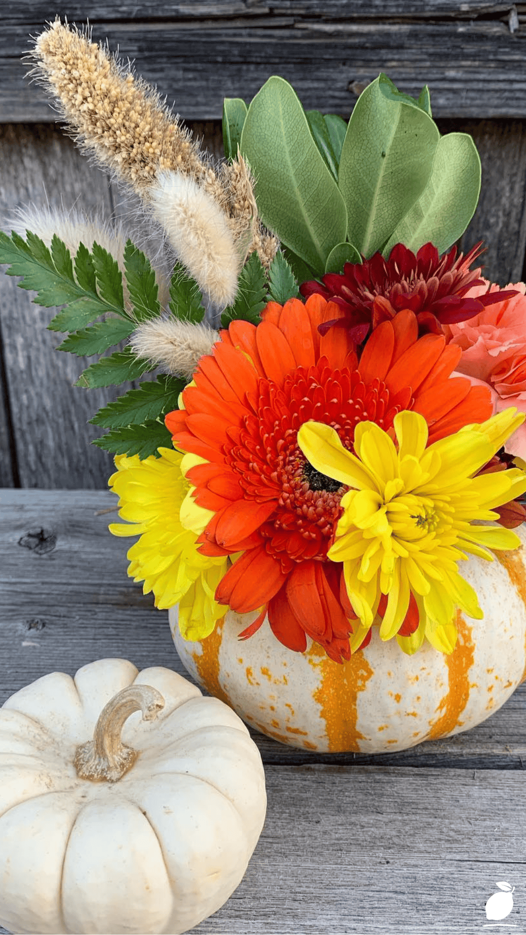 How to Make Pumpkin Flower Arrangements