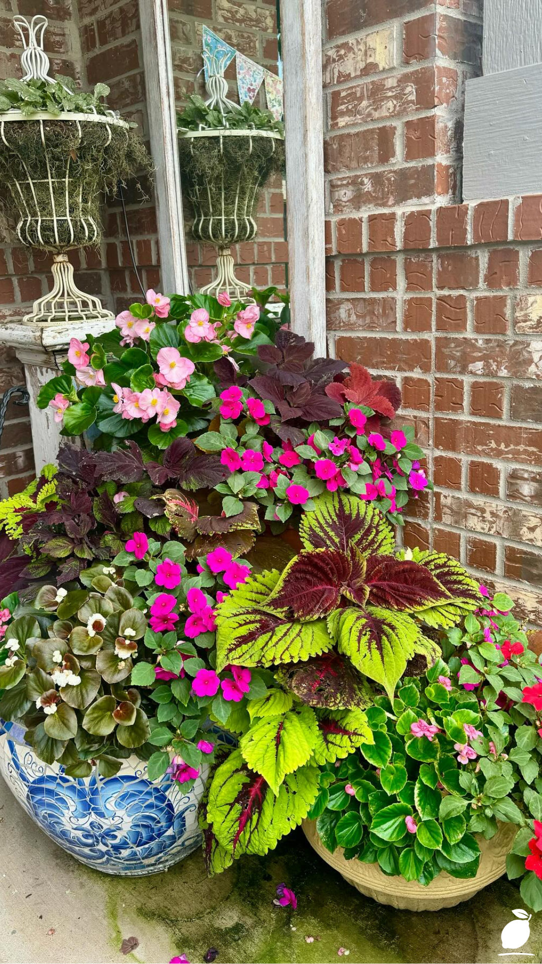 Front Porch Flower Pot Ideas