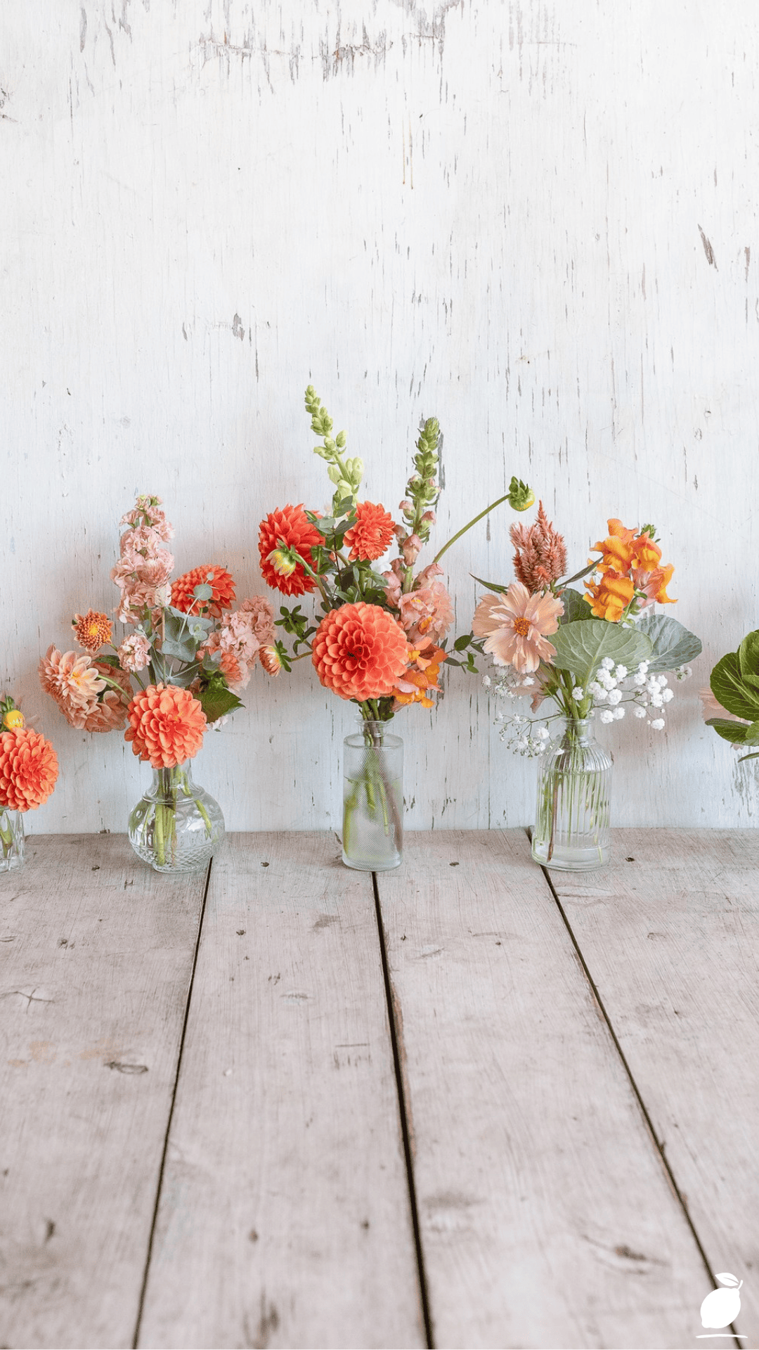 October Fall Wedding Flowers Arrangements