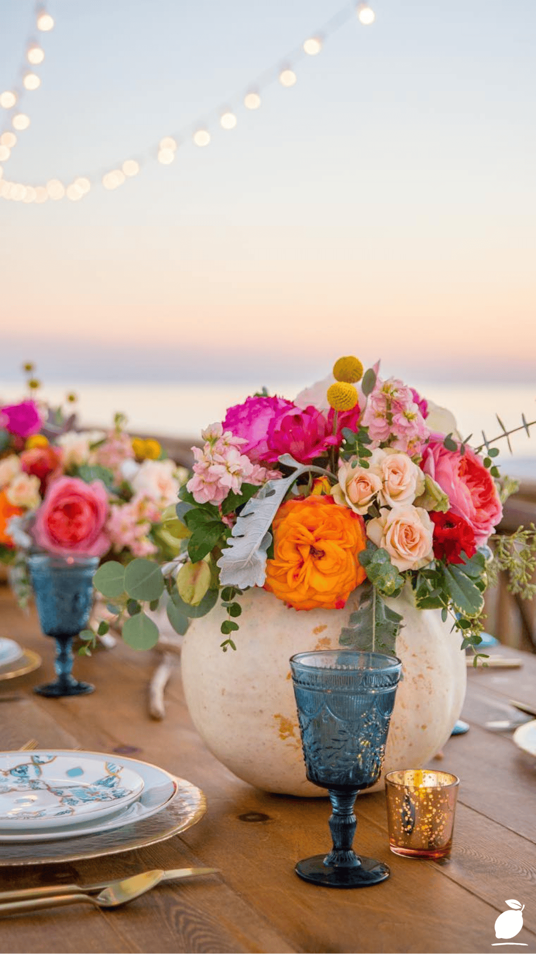 I Fixed My Table with Fall Floral Centerpieces