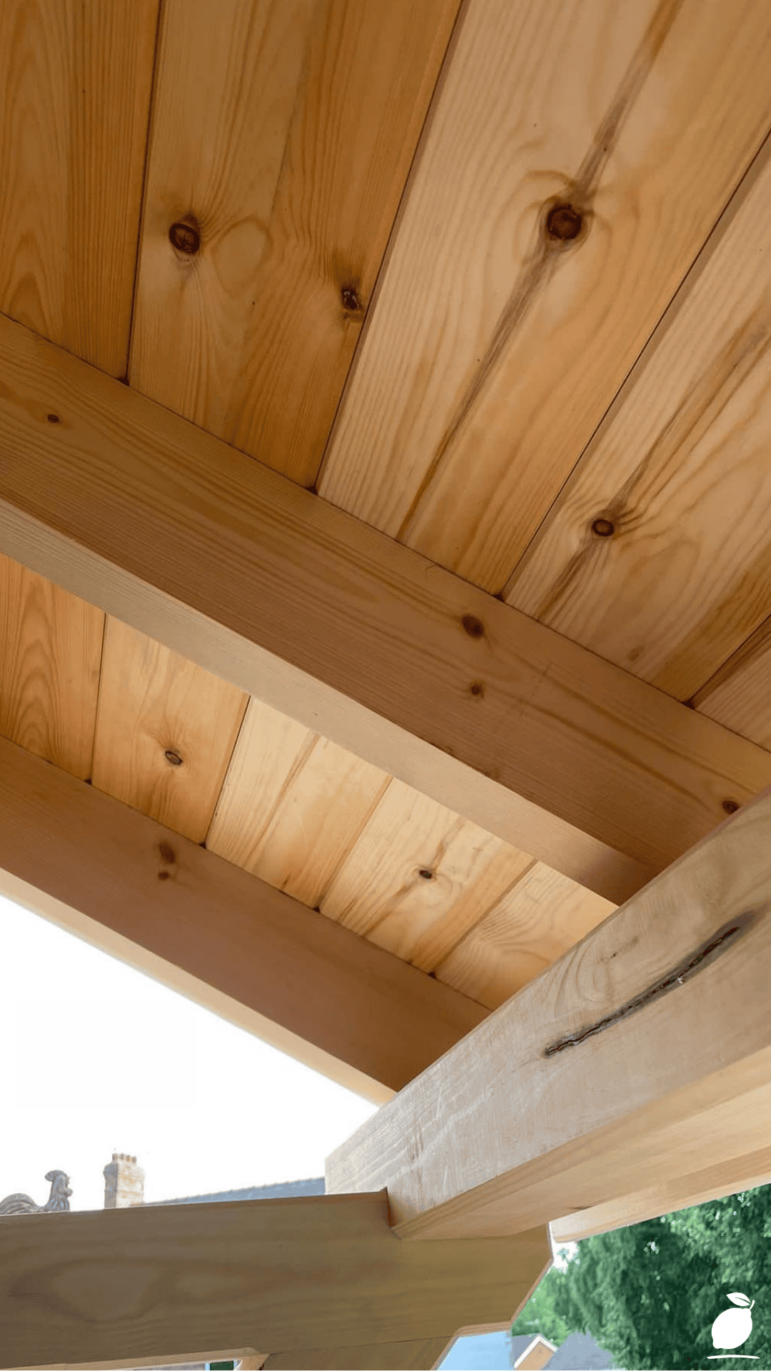 How to Build a Gable Roof Over the Front Door