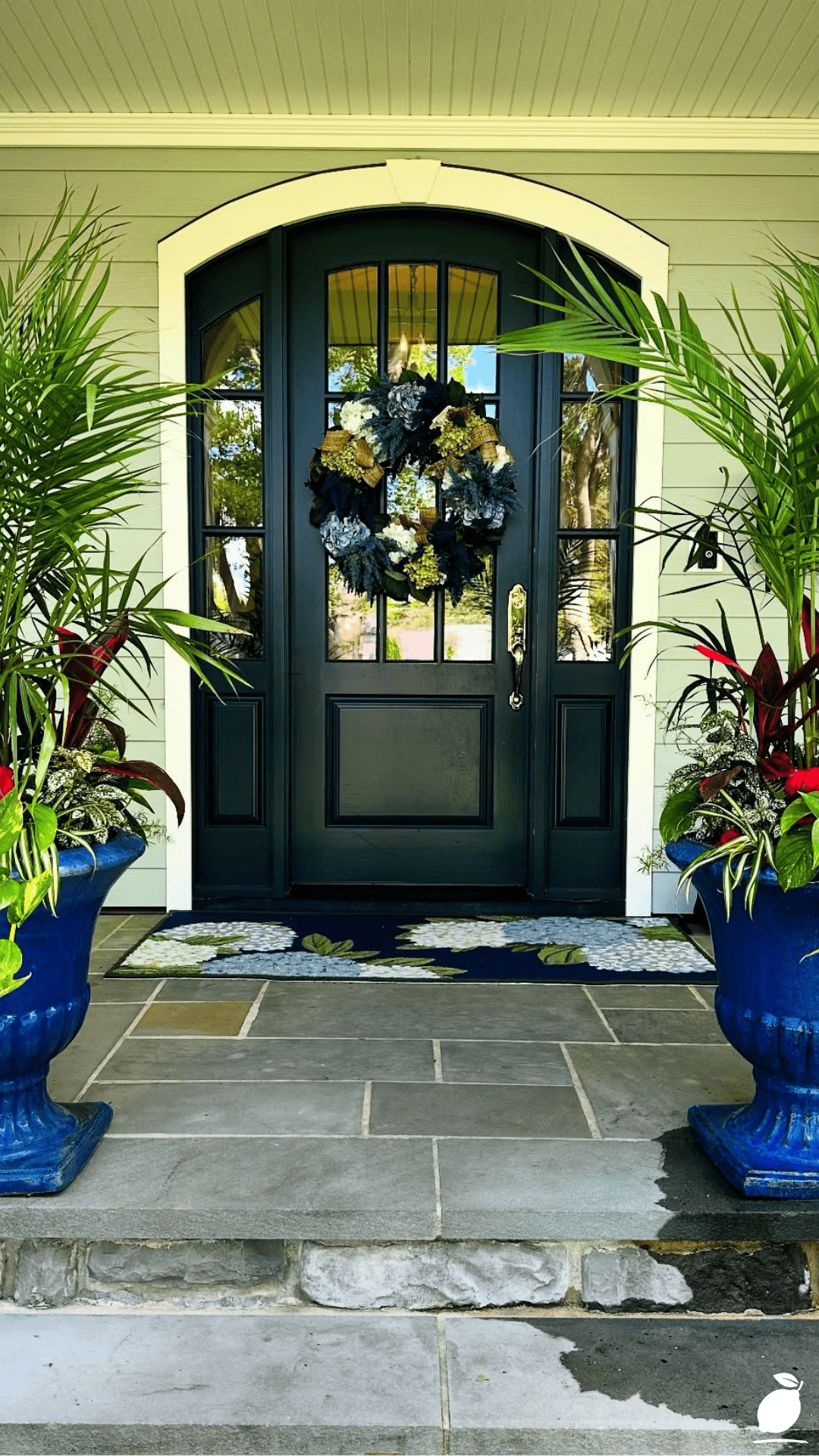 Front Porch Flower Pot Ideas