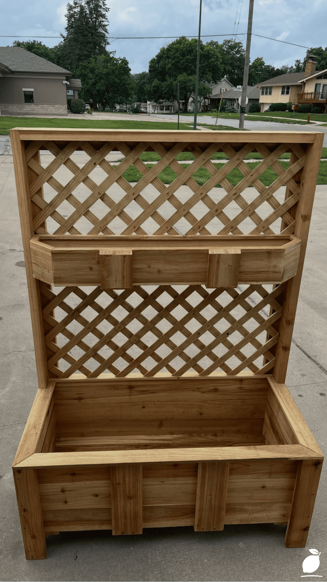 Cedar Planter Boxes for Corner Garden Makeover