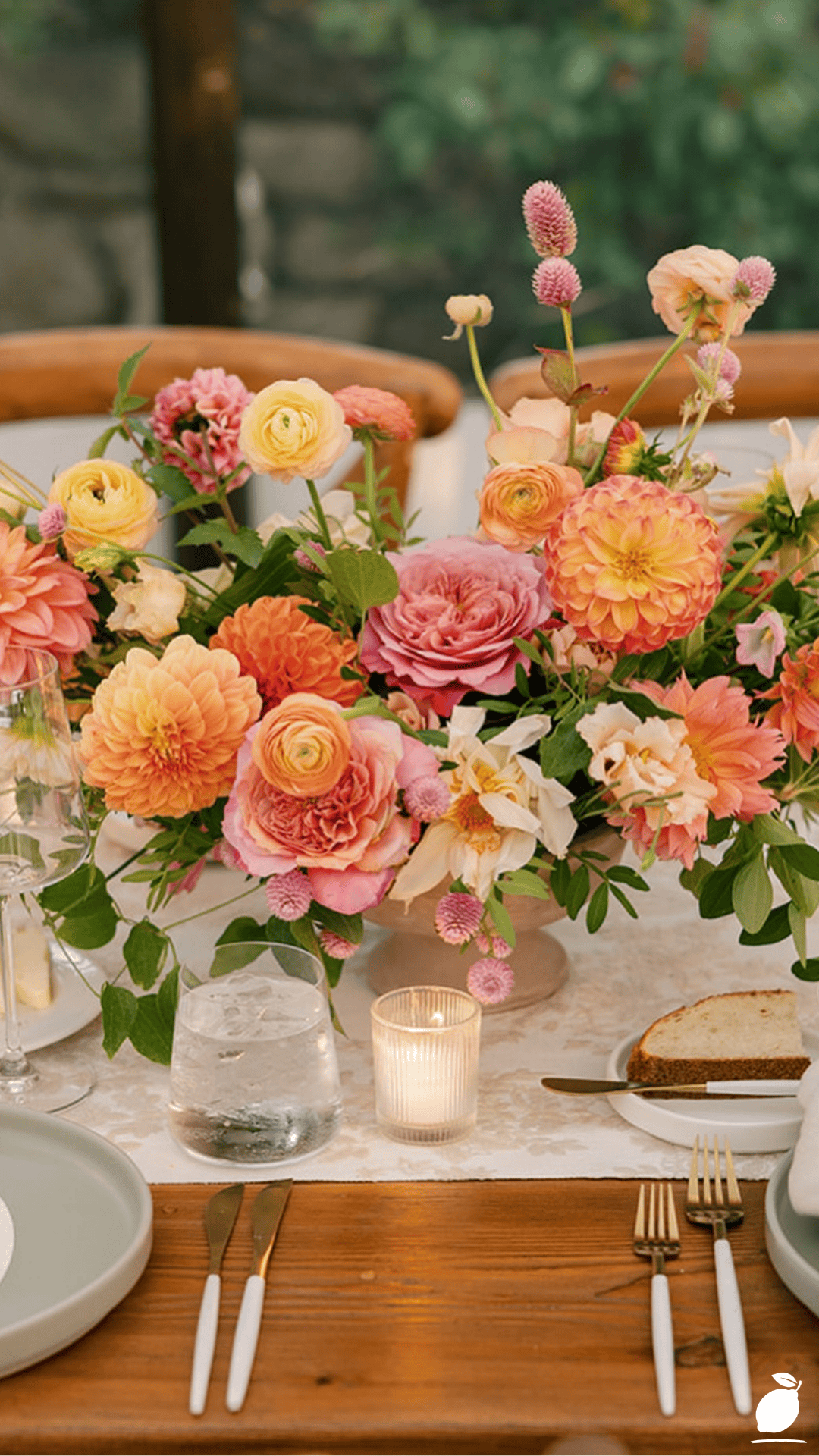 I Fixed My Table with Fall Floral Centerpieces
