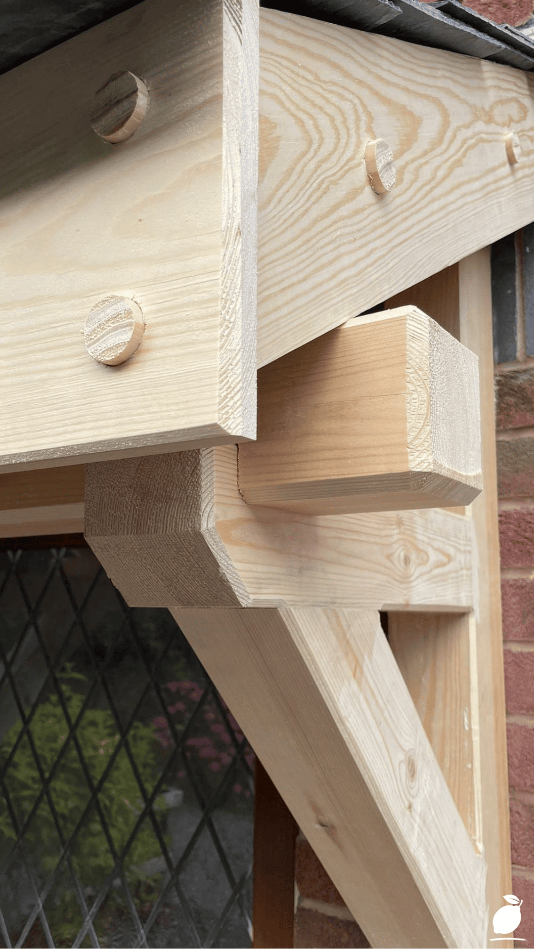 How to Build a Gable Roof Over the Front Door