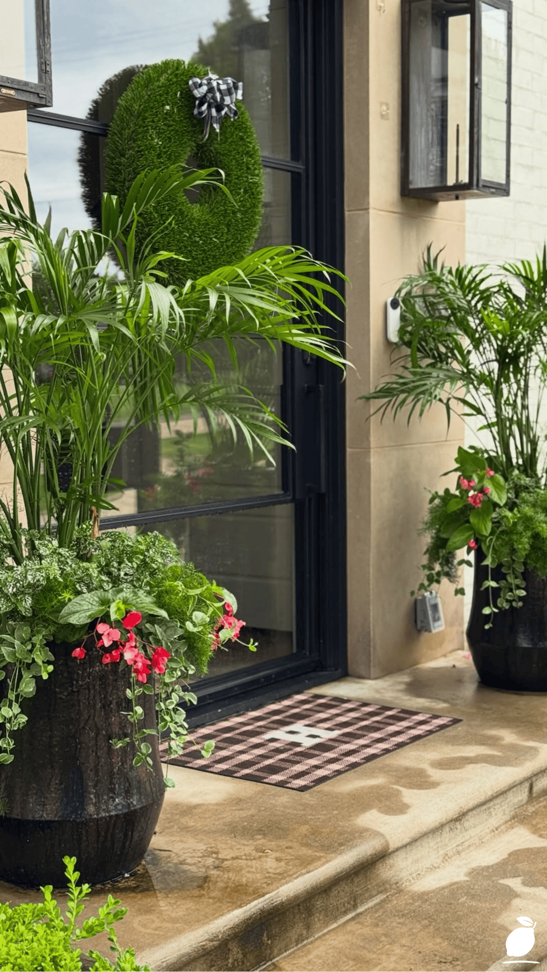 Front Porch Flower Pot Ideas
