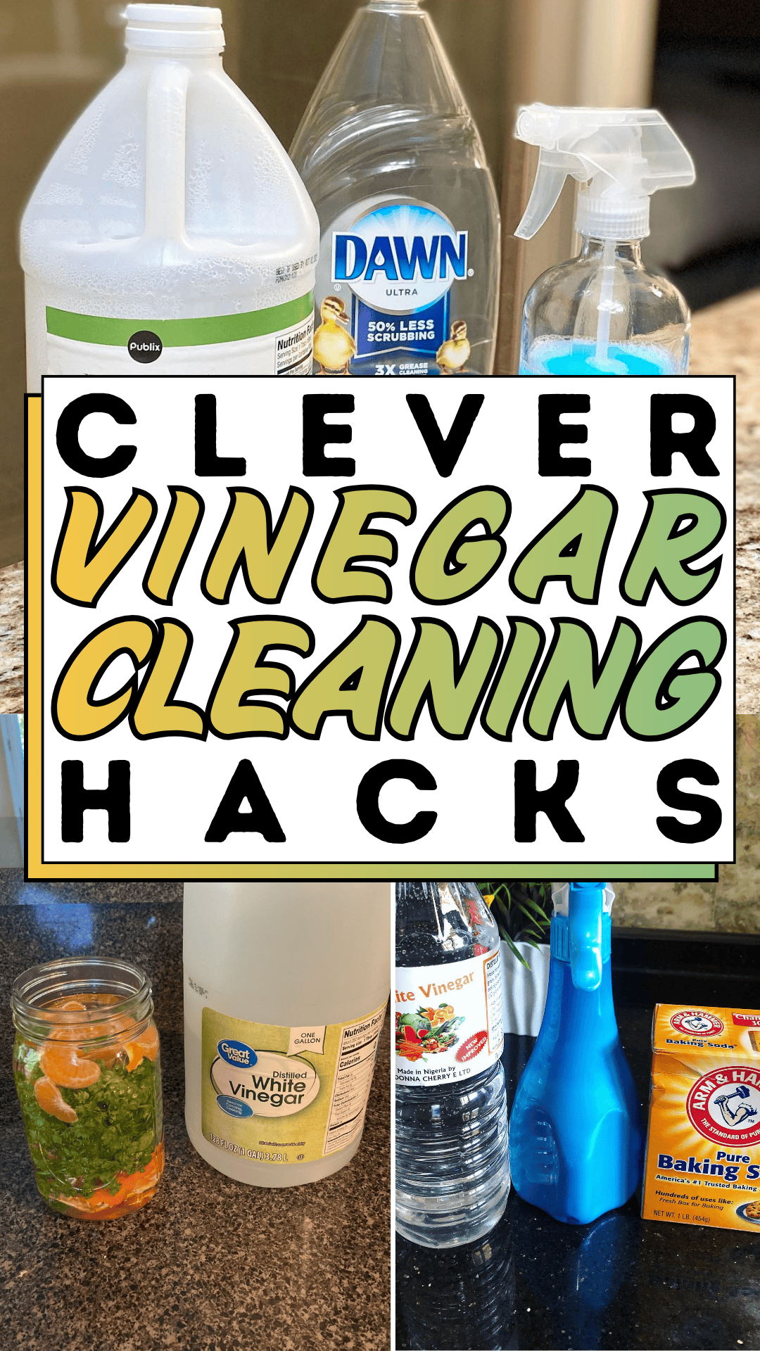 Clever Vinegar Cleaning Hacks