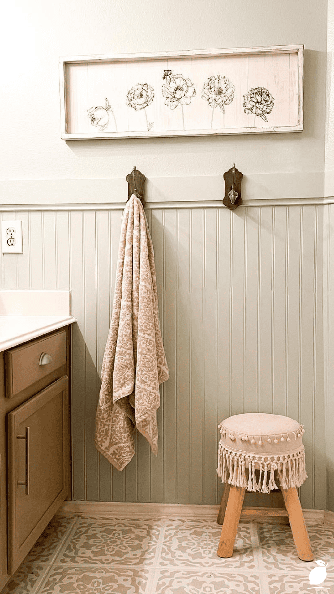 Bathroom with Bead Board Walls Ideas