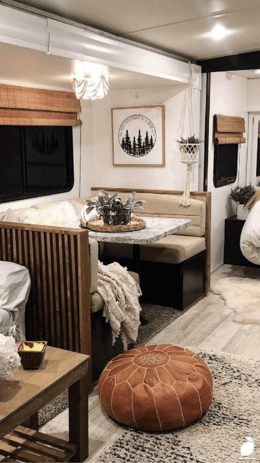 How I Used Farmhouse Style RV Decor
